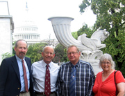 Brooks Fahy with Dennis and Dorothy Slaugh lobbying against predator poisons in DC